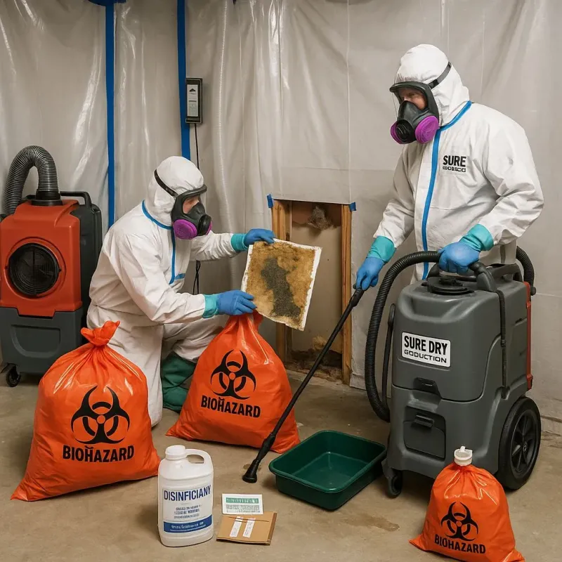 Contaminated Water Handling Protocols process in Hancock County, IA